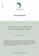 CRISE AGRICOLE ET PAUPÉRISATION DE LA PAYSANNERIE AU GABON