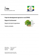 Projet de développement agricole et rural (PDAR)